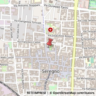 Mappa Piazza Antonio Segni, 2, 20831 Seregno, Monza e Brianza (Lombardia)
