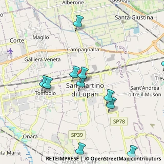 Mappa Via Venezia, 35018 San Martino di Lupari PD, Italia (2.27364)