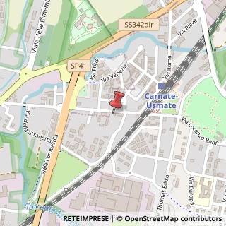 Mappa Via Alessandro Volta, 39, 20866 Carnate MB, Italia, 20866 Carnate, Monza e Brianza (Lombardia)