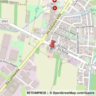 Mappa Via Roma, 21/a, 31050 Monastier di Treviso, Treviso (Veneto)