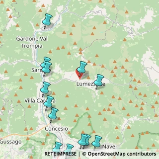 Mappa Via Serafino Gnutti, 25065 Lumezzane BS, Italia (5.56615)