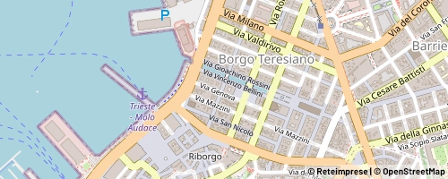 Mappa Trieste