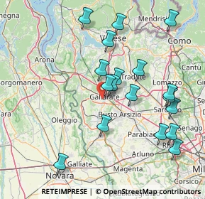 Mappa Via Papa Giovanni Paolo I, 21013 Gallarate VA, Italia (15.95944)