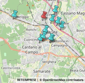 Mappa Via Papa Giovanni Paolo I, 21013 Gallarate VA, Italia (1.43)