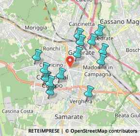 Mappa Via Papa Giovanni Paolo I, 21013 Gallarate VA, Italia (1.58857)