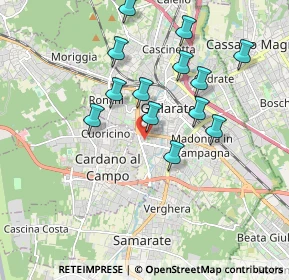 Mappa Via Papa Giovanni Paolo I, 21013 Gallarate VA, Italia (1.72615)