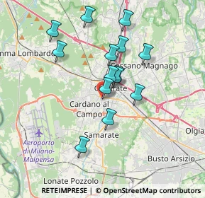 Mappa Via Papa Giovanni Paolo I, 21013 Gallarate VA, Italia (3.11214)