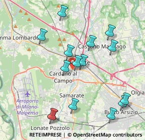 Mappa Via Papa Giovanni Paolo I, 21013 Gallarate VA, Italia (4.17933)