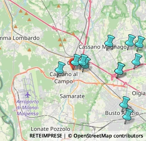 Mappa Via Papa Giovanni Paolo I, 21013 Gallarate VA, Italia (4.70462)