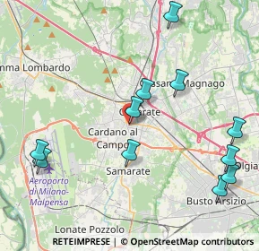 Mappa Via Papa Giovanni Paolo I, 21013 Gallarate VA, Italia (4.99667)