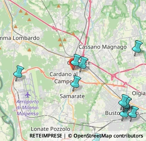 Mappa Via Papa Giovanni Paolo I, 21013 Gallarate VA, Italia (5.8125)