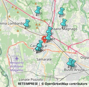 Mappa Via Papa Giovanni Paolo I, 21013 Gallarate VA, Italia (3.47)