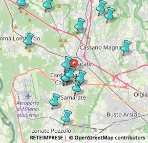 Mappa Via Papa Giovanni Paolo I, 21013 Gallarate VA, Italia (4.21467)