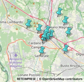 Mappa Via Papa Giovanni Paolo I, 21013 Gallarate VA, Italia (2.6225)