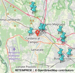 Mappa Via Papa Giovanni Paolo I, 21013 Gallarate VA, Italia (5.5)