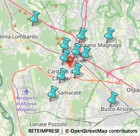 Mappa Via Papa Giovanni Paolo I, 21013 Gallarate VA, Italia (3.01818)