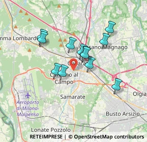 Mappa Via Papa Giovanni Paolo I, 21013 Gallarate VA, Italia (2.81417)