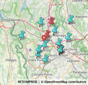 Mappa Via Papa Giovanni Paolo I, 21013 Gallarate VA, Italia (6.06067)