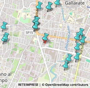 Mappa Via Papa Giovanni Paolo I, 21013 Gallarate VA, Italia (0.629)