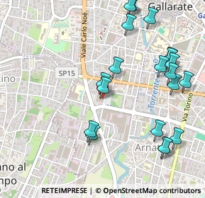 Mappa Via Papa Giovanni Paolo I, 21013 Gallarate VA, Italia (0.5895)