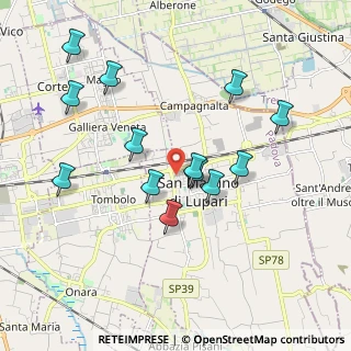 Mappa Via Bari, 35018 San Martino di Lupari PD, Italia (1.86077)