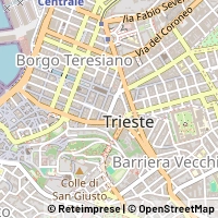 Mapa Trieste