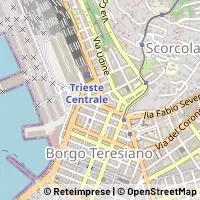 Mapa Trieste