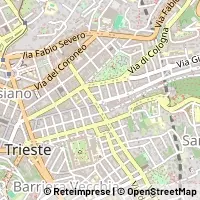 Mapa Trieste