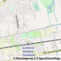 Mapa Galliera Veneta