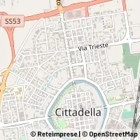 地図 Cittadella