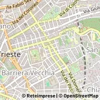 Mapa Trieste