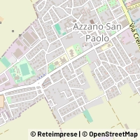地図 Azzano San Paolo