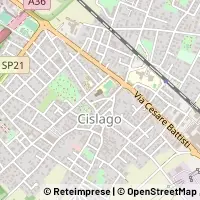 Hartă Cislago
