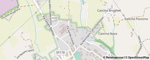 Mappa Cornate d’Adda