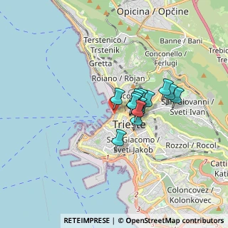Mappa Riva Tre Novembre, 34132 Trieste TS, Italia (1.06)