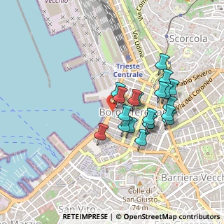 Mappa Riva Tre Novembre, 34132 Trieste TS, Italia (0.365)