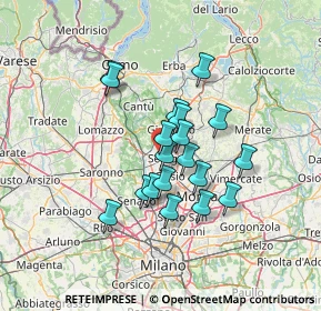 Mappa Via Ottone Rosai, 20831 Seregno MB, Italia (10.45947)