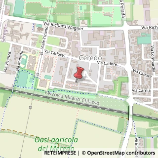 Mappa Via Ottone Rosai, 43, 20831 Seregno, Monza e Brianza (Lombardia)