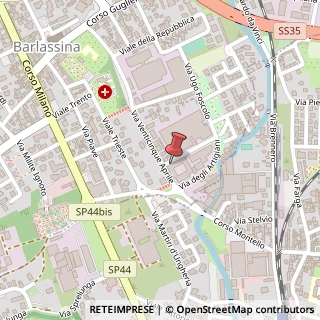 Mappa Via Torquato Tasso, 2, 20825 Barlassina, Monza e Brianza (Lombardia)