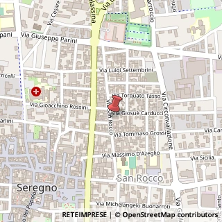 Mappa Via San Rocco, 80, 20831 Seregno, Monza e Brianza (Lombardia)