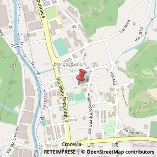 Mappa Via Dossena, 5, 25068 Sarezzo, Brescia (Lombardia)