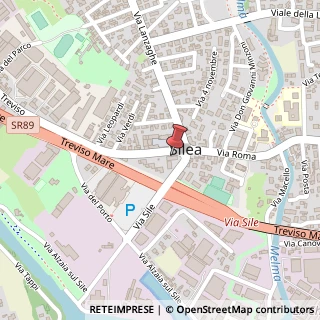 Mappa Via Treviso, 3, 31057 Silea, Treviso (Veneto)