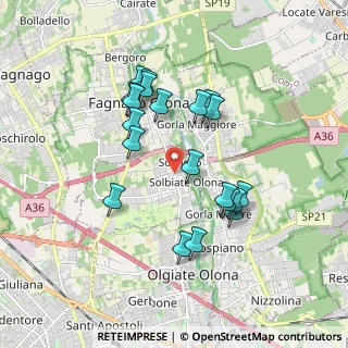 Mappa Via dei Patrioti, 21058 Solbiate Olona VA, Italia (1.6475)