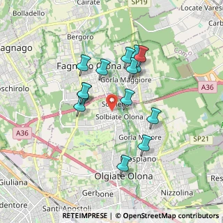 Mappa Via dei Patrioti, 21058 Solbiate Olona VA, Italia (1.56571)