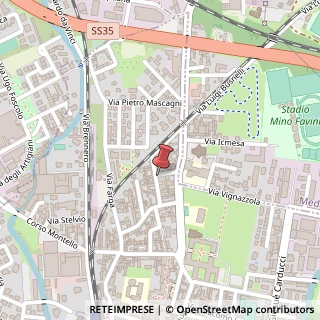 Mappa Via Gioacchino Rossini, 13, 20822 Seveso, Monza e Brianza (Lombardia)