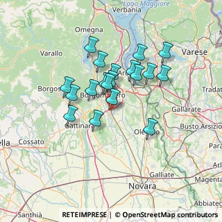 Mappa Via Borgomanero, 28012 Cressa NO, Italia (11.36211)