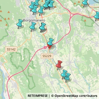 Mappa Via Borgomanero, 28012 Cressa NO, Italia (6.07474)