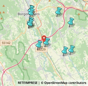 Mappa Via Borgomanero, 28012 Cressa NO, Italia (4.0825)