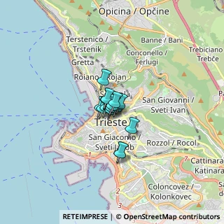 Mappa Via San Francesco D'Assisi, 34133 Trieste TS, Italia (0.644)