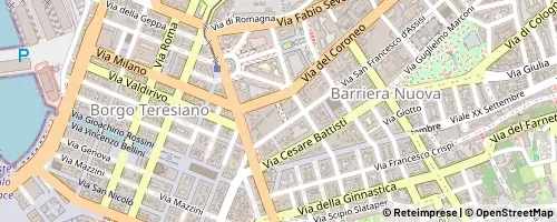 Mappa Trieste